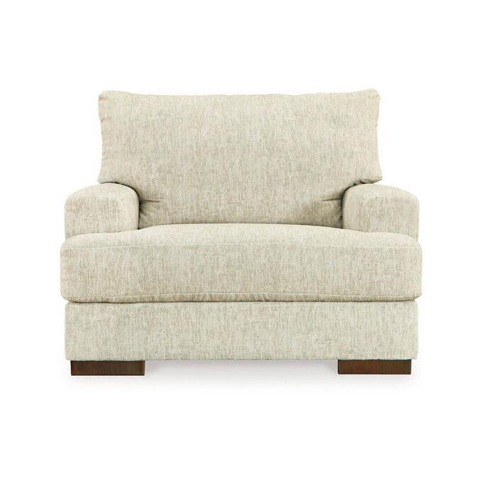 Ashley Furniture | Caretti Parchment Oversized Chair
