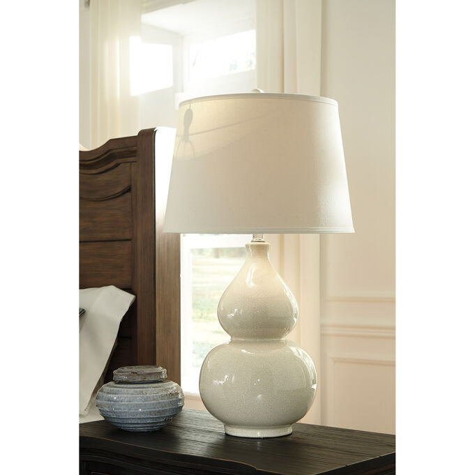 Saffi Cream Table Lamp