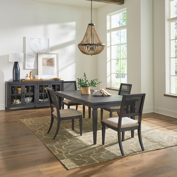 Liberty Furniture , Caruso Heights Blackstone 5 Piece Dining Set