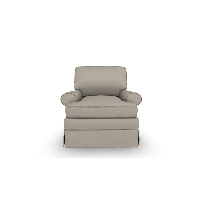 Best Home Furnishings | Quinn Wheat Swivel Glider Chair