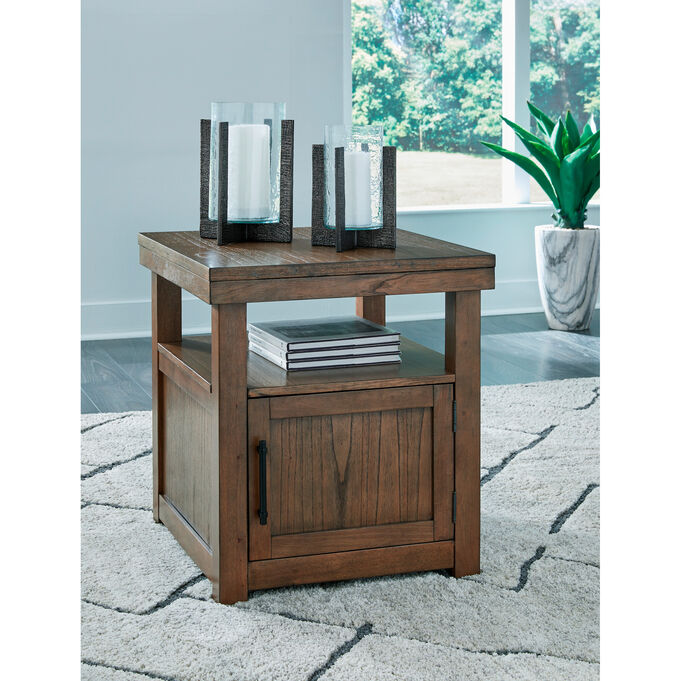 Boardernest Brown End Table