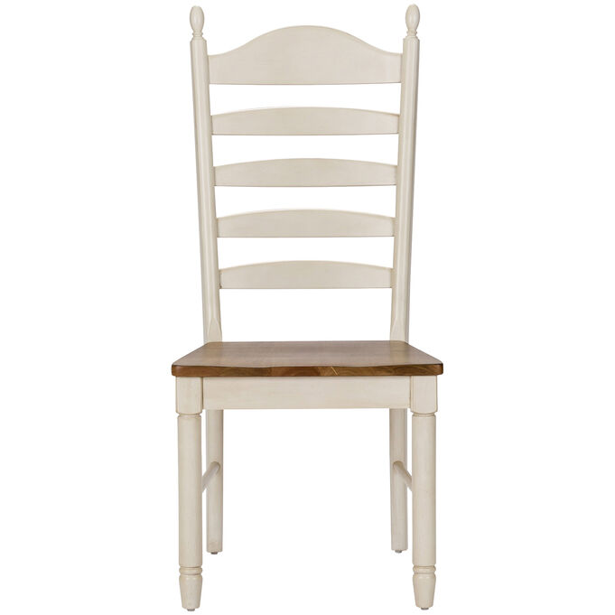 Liberty Furniture | Springfield White Ladder Back Side Chair