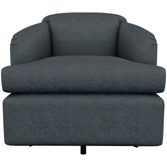 Best Home Furnishings | Cass Dark Slate Swivel Glider Chair