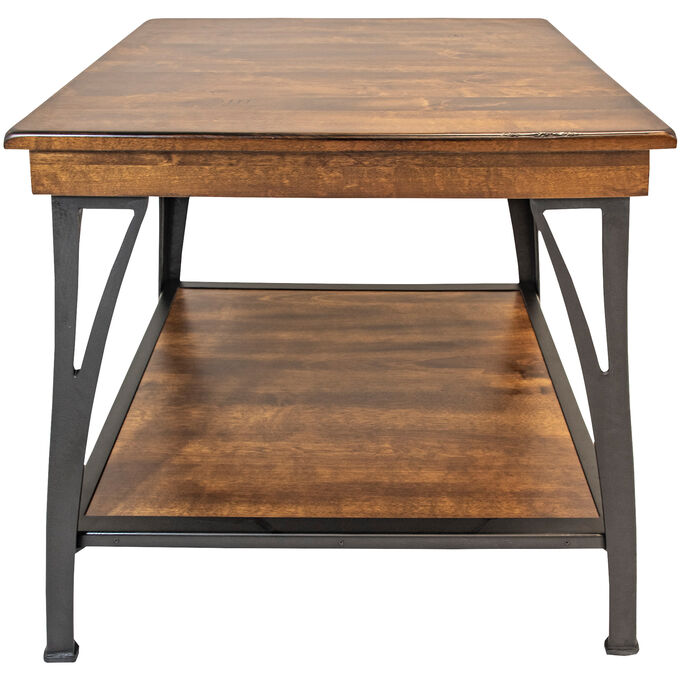 District Cool Copper End Table