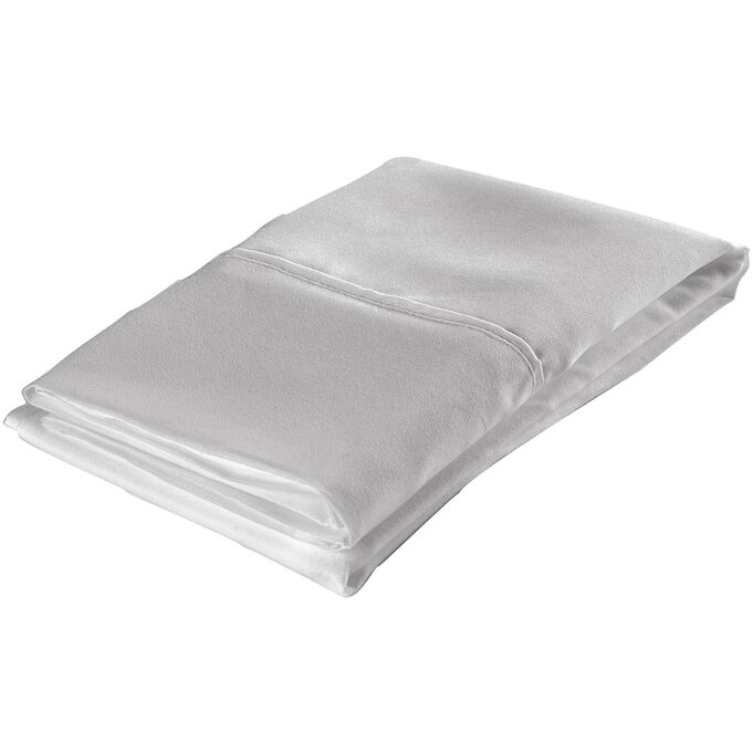 Purecare | Fabrictech Dove Gray Queen Microfiber Lite Pillowcases