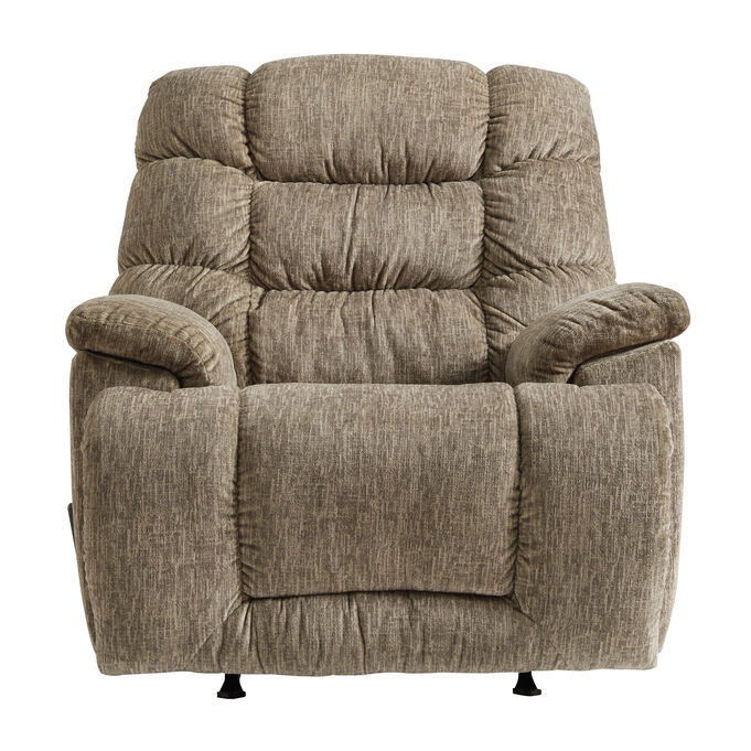 Ashley Furniture | Bridgtrail Taupe XL Rocker Recliner Chair