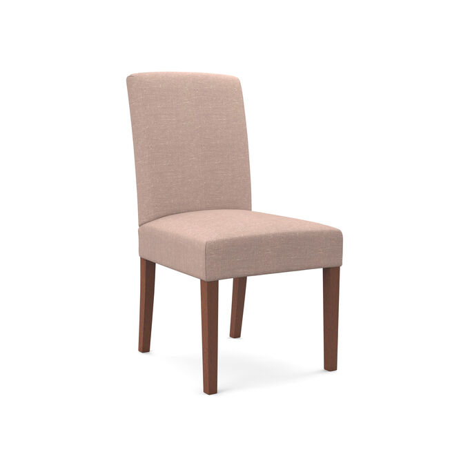 Best Chair , Myer Aluminum Gray Upholstered Side Chair
