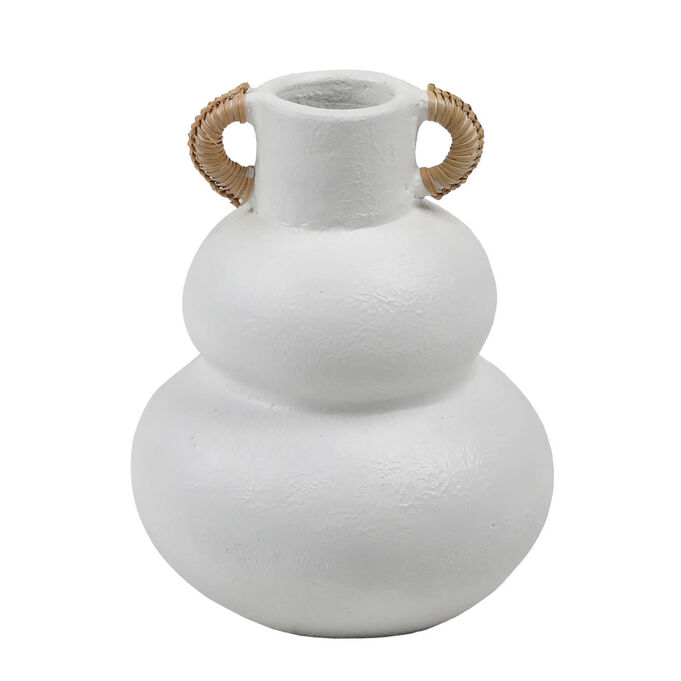 Dovetail | Carlotta White Vase
