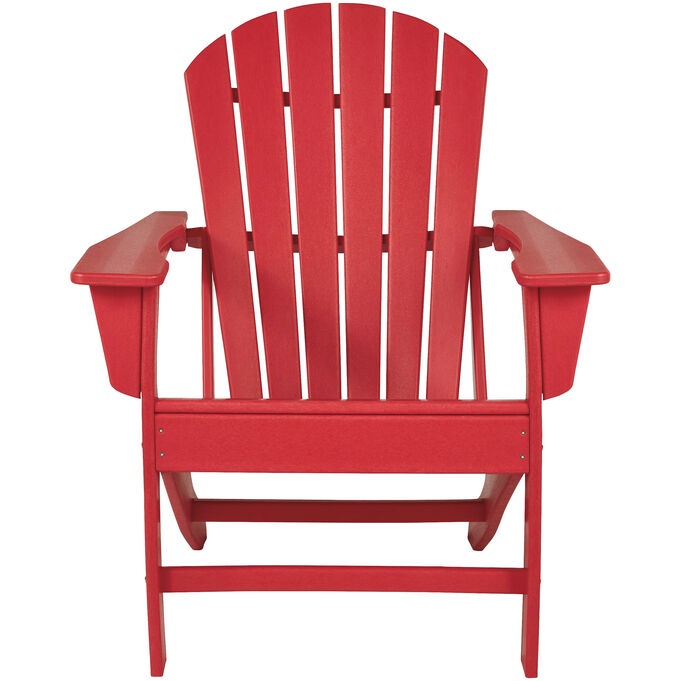 Ashley Furniture | Sundown Red Adirondack Chair