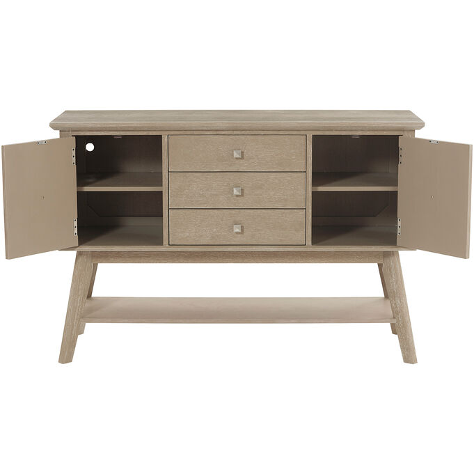 Beck Weathered Taupe Sideboard