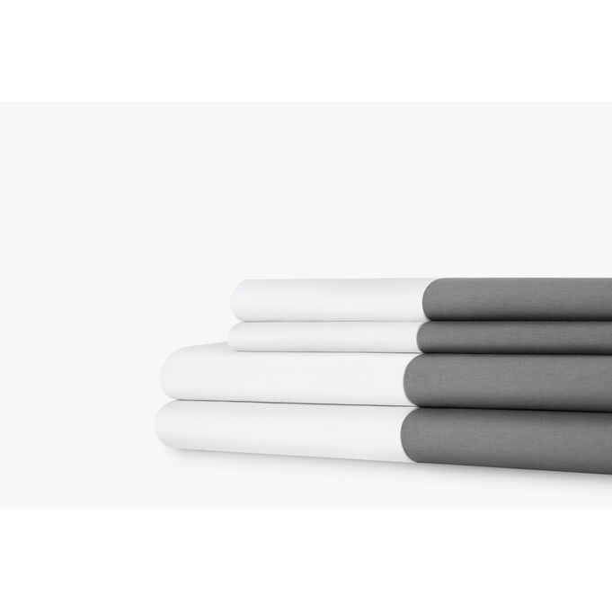 White and black softstretch sheet sets