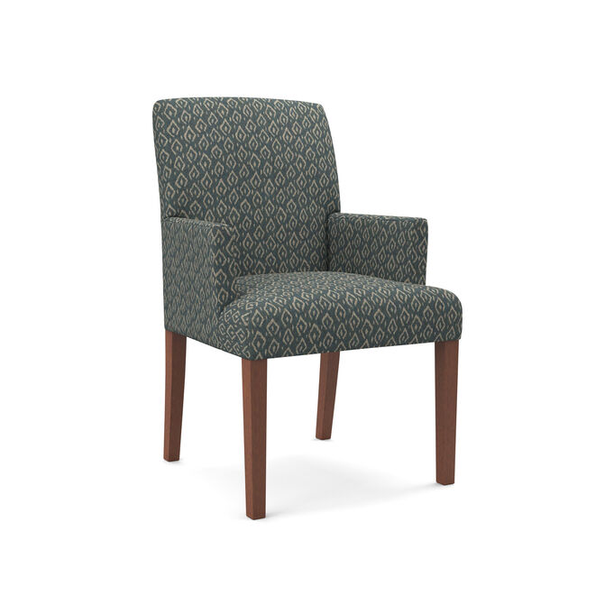 Denai Cream Deco Upholstered Arm Chair