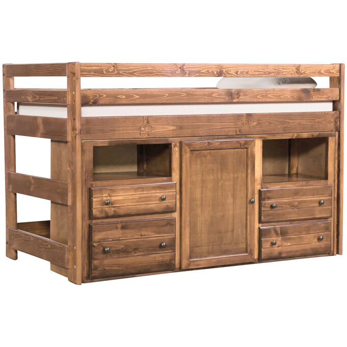 Trendwood , Bayview Buckskin Loft Bed With Super Dresser