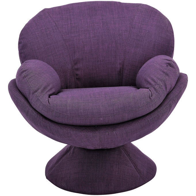 Pub Port Leisure Purple Swivel Chair