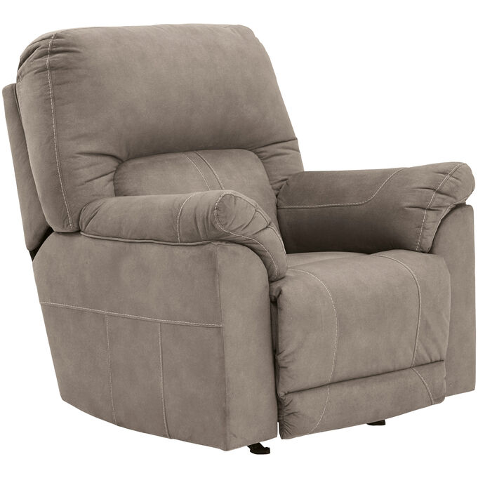 Ashley Furniture | Cavalcade Slate Recliner Chair