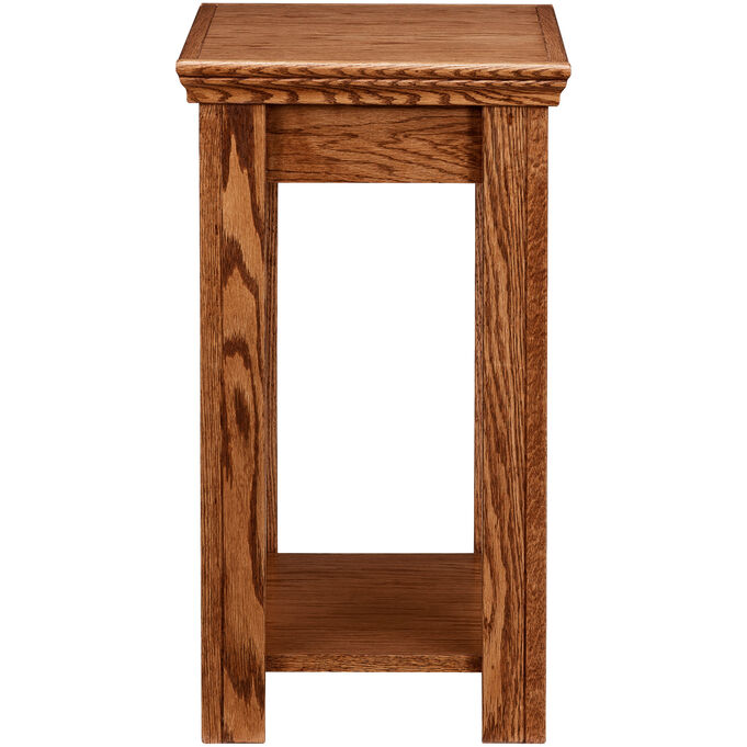 Legends Furniture , Chambers Golden Oak Chairside Table