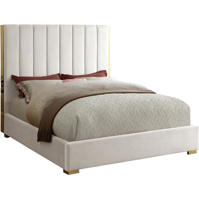Meridian , Becca Cream Full Bed