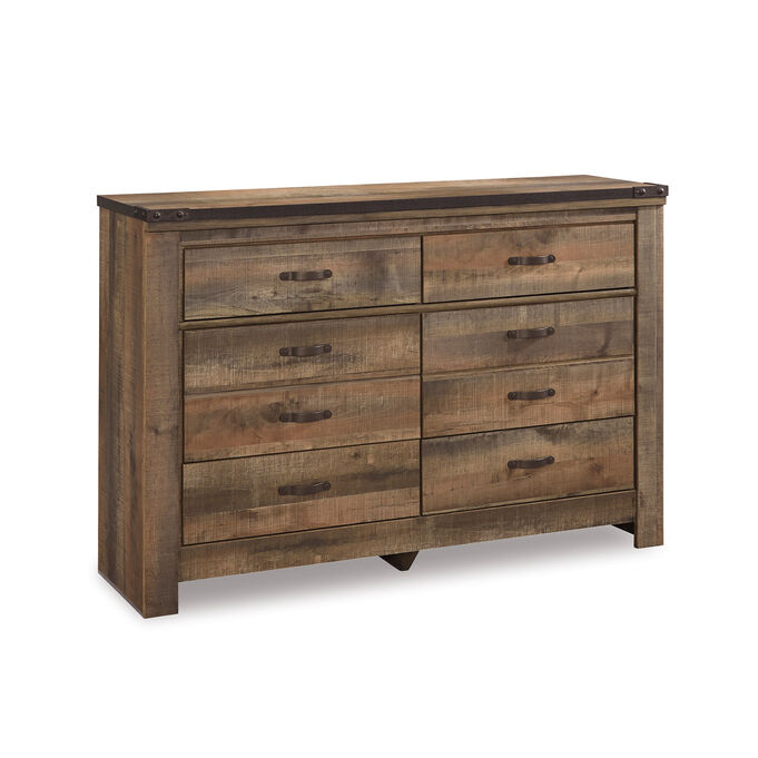 Ashley Furniture , Trinell Rustic Plank Dresser