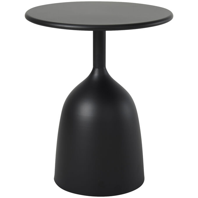 Mercana Furniture & Decor , Talulla Matte Black Accent Table