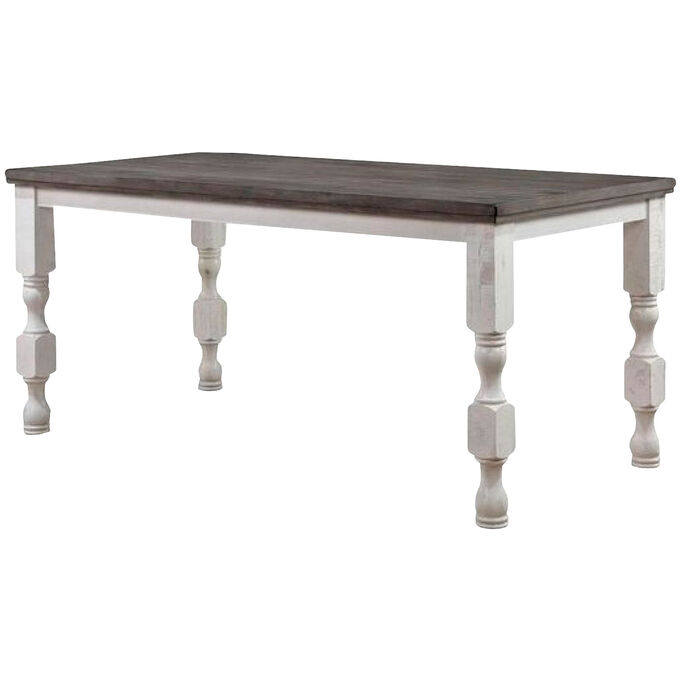 Calabria Antique White Dining Table