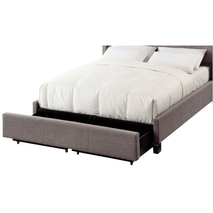 Modus Furniture International | Royal Gray Queen Storage Bed | Dolphin