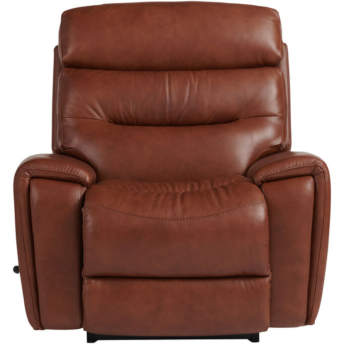 La-Z-Boy , Soren Cognac Leather Rocker Recliner Chair