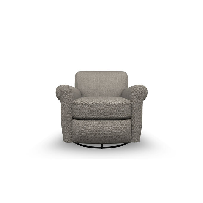 Best Home Furnishings | Gemily Gray Swivel Glider Chair