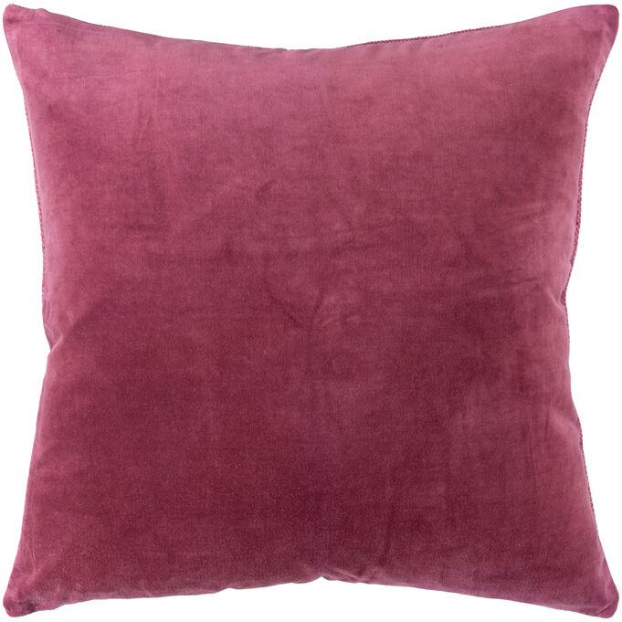 Rizzy Home | Collected Culture Berry Velvet Pillow