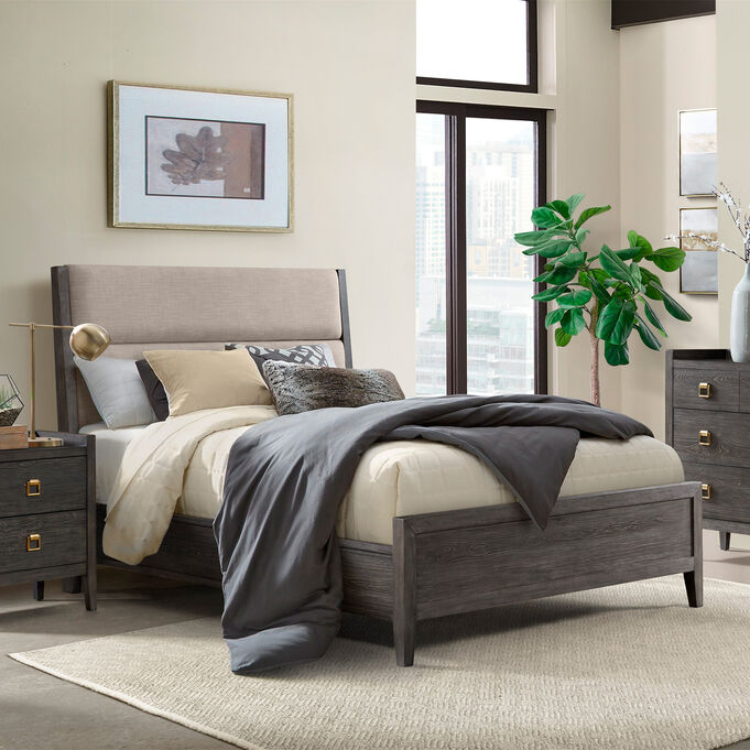 Portia Brushed Brindle Queen Bed