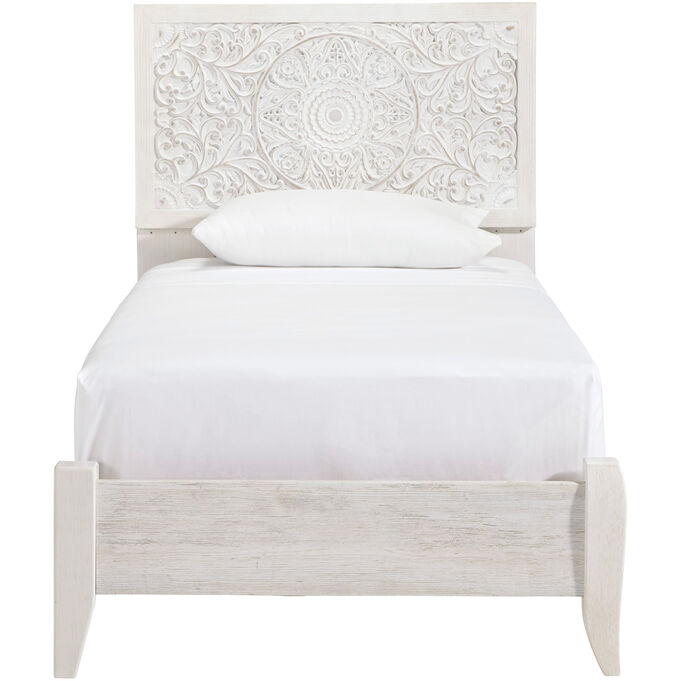 Ashley Furniture , Paxberry Whitewash Twin Bed
