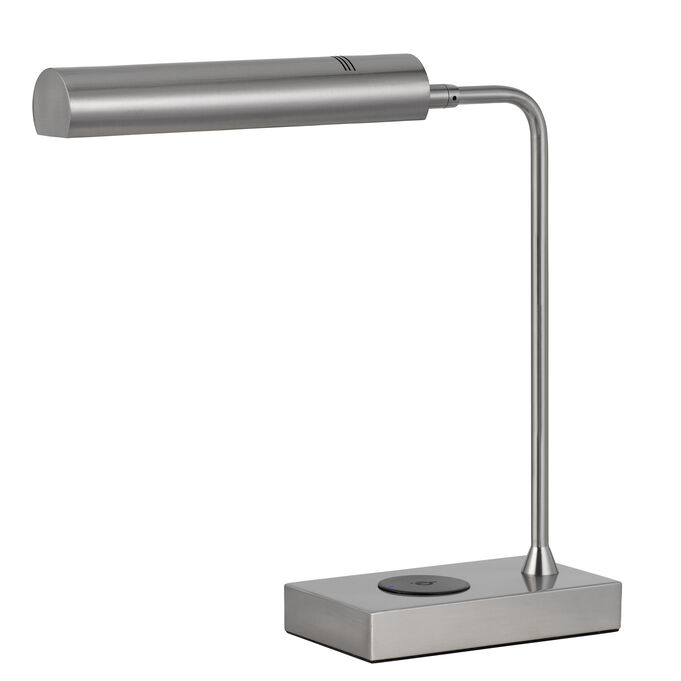 Delray Brushed Steel Table Lamp