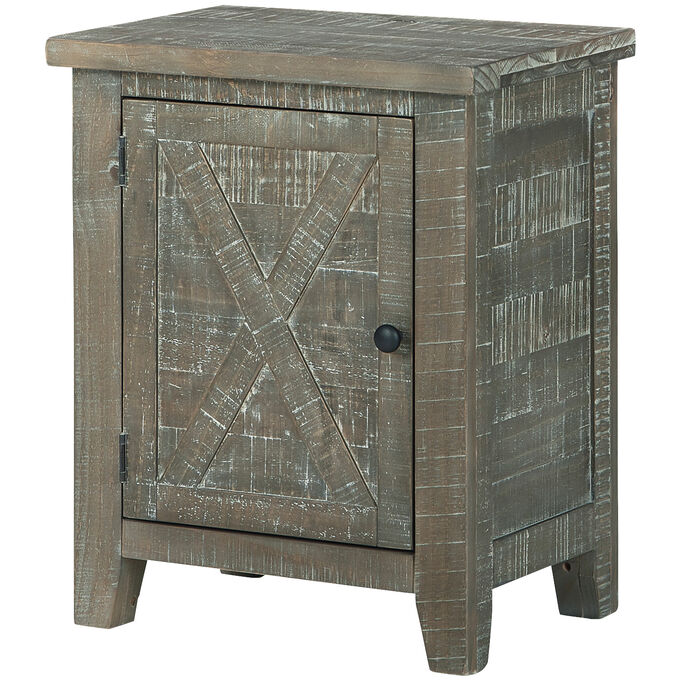 Pierston Gray End Table