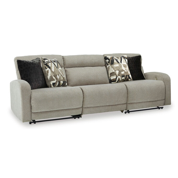 Ashley Furniture | Colleyville Stone Power Reclining Sofa