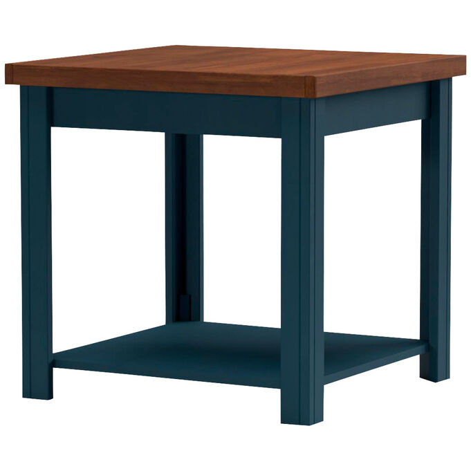 Legends Furniture , Nantucket Blue Denim End Table
