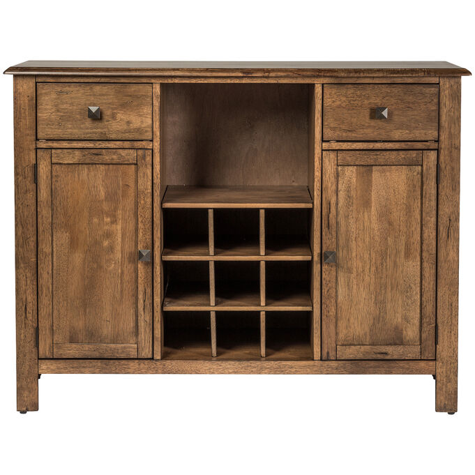 Liberty Furniture | Carolina Crossing Brown Server Sideboard Buffet Cabinet