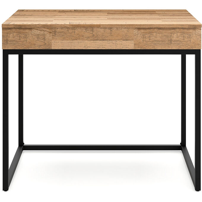 Ashley Furniture | Gerdanet Light Brown/Black 36" Home Office Desk