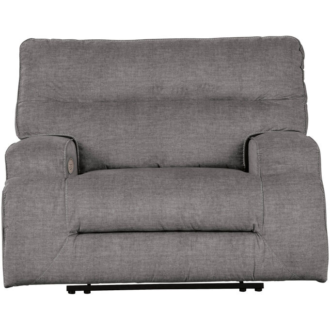 Ashley Furniture , Coombs Charcoal Power Recliner