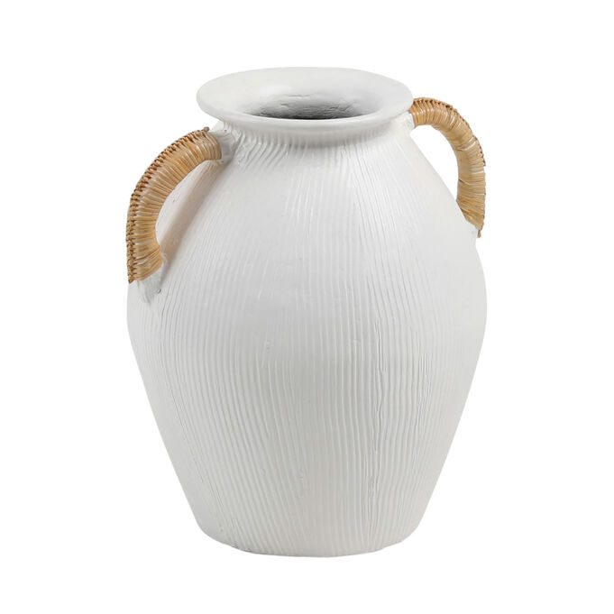 Fabiano White Vase