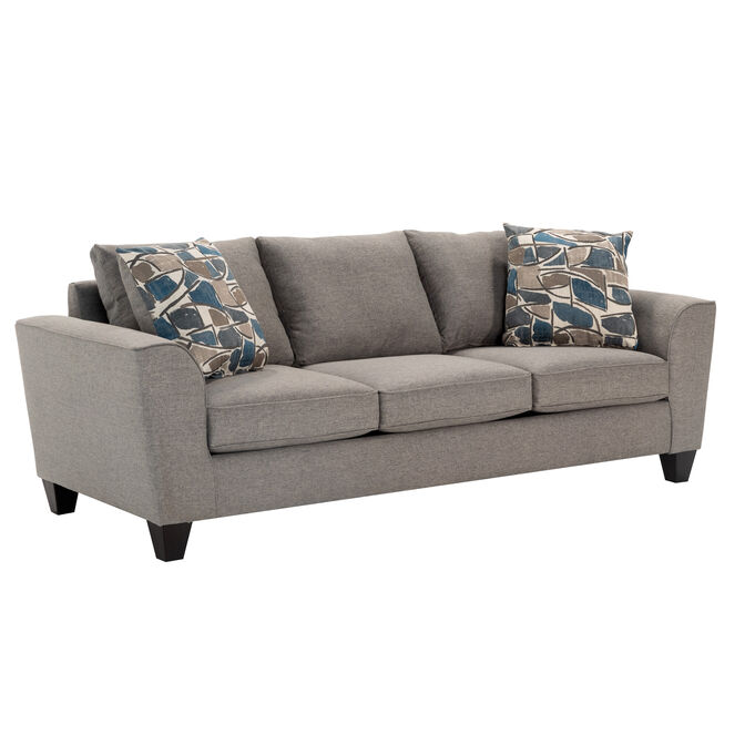 WELLFOR Gray Contemporary/Modern Polyester Sofa Bed in the Futons & Sofa  Beds department at