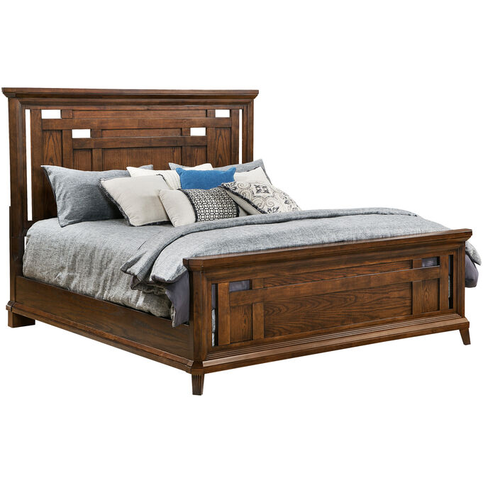 Acorn Hill Brown King Bed