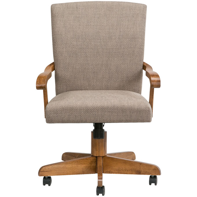 Jefferson Chestnut Arm Game Chair