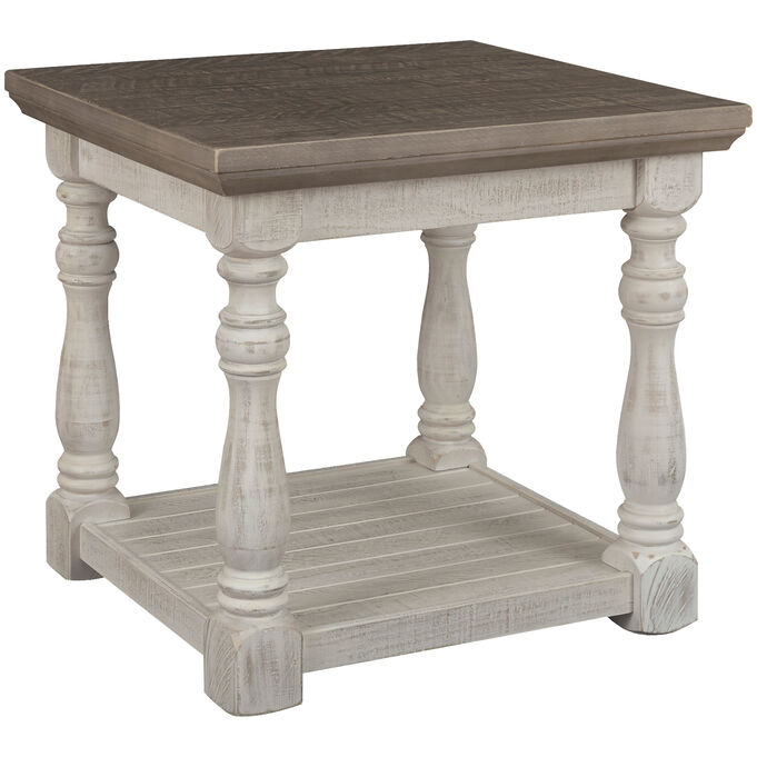 Havalance Gray End Table
