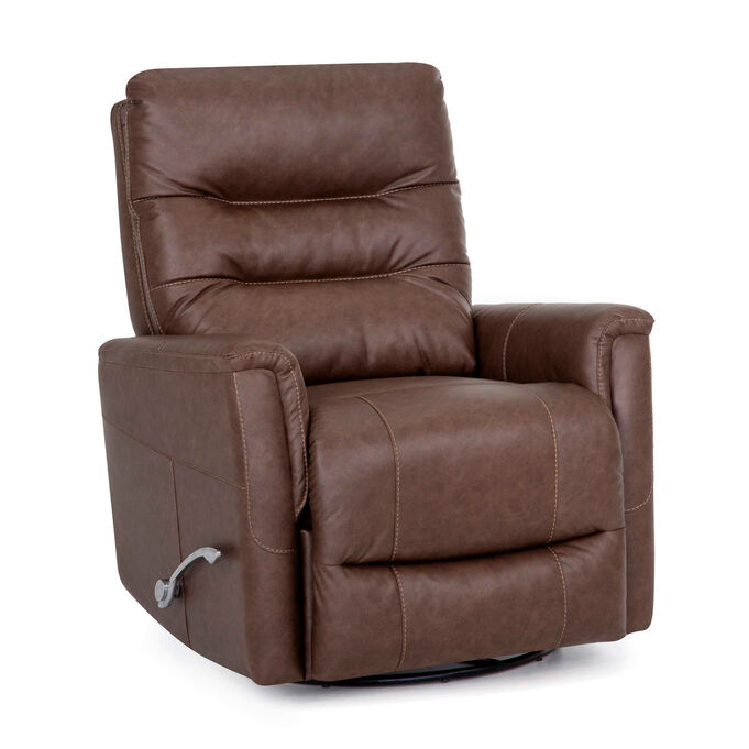 Franklin | Shale Taupe Swivel Glider Chair Recliner