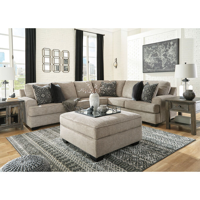Ashley Furniture , Bovarian Stone 3 Piece Left Sectional