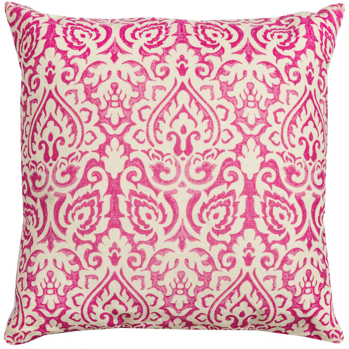Rizzy Home | Collected Culture Berry Damask Pillow