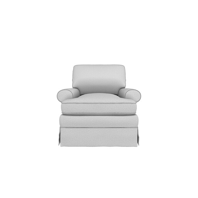 Best Home Furnishings | Quinn Driftwood Swivel Glider Chair