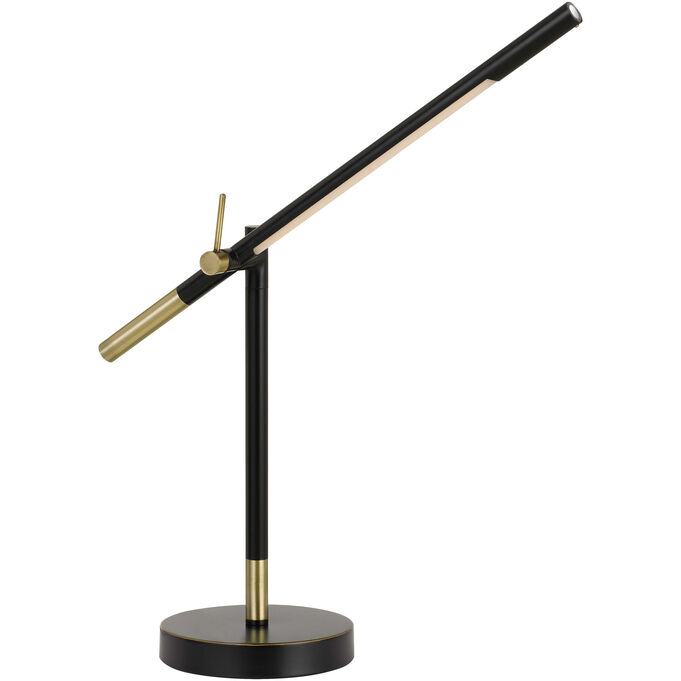 Cal Lighting , Virton Black Table Lamp