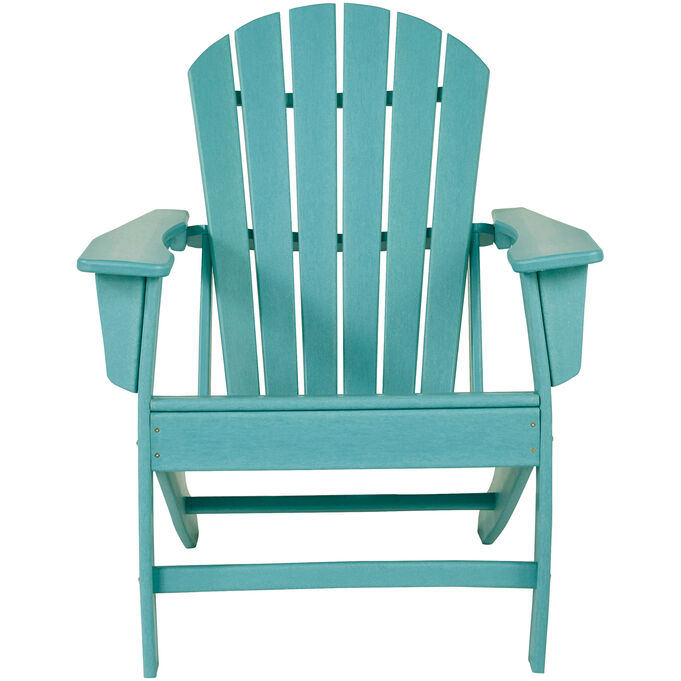 Ashley Furniture , Sundown Turquoise Adirondack Chair