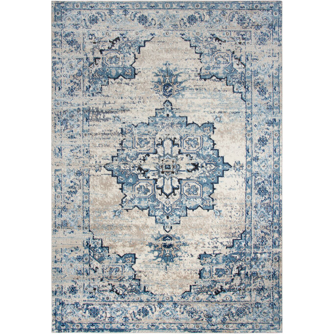Rizzy Home | Encore Blue 5x8 Area Rug