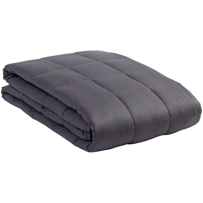 Purecare | Zensory Dove Gray 15 Pound Weighted Blanket